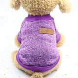 Classic Warm Dog Clothes Puppy Pet Cat Clothes Sweater Jacket Coat Winter Fashion Soft For Small Dogs Chihuahua XS-2XL