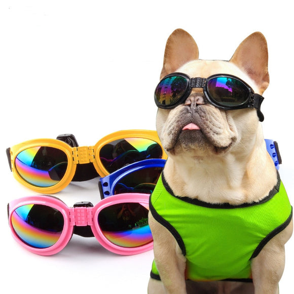 Best Selling Pet Glasses 6 Color Foldable Small Medium Large Dog UV Protection Sunglasses Dog Cat Accessories Pet Supplies