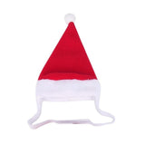 Christmas Clothes Warm Dog Cat Clothes Puppy Santa Claus Red Scarf Hat Deer Head Cute Dog Cloak Cat Costume Pet Warm Clothing