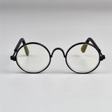 Cute & Funny Pet Sunglasses Classic Retro Circular Metal Prince Sunglasses for Cats or Small Dogs Fashion Cat Glasses
