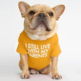 Big Size Letters Printed Summer Dog T-shirt Pure Cotton Dog Clothes for French Bulldog Soft Breathable Pet Costume 2020 Fashion