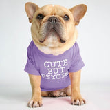 Big Size Letters Printed Summer Dog T-shirt Pure Cotton Dog Clothes for French Bulldog Soft Breathable Pet Costume 2020 Fashion